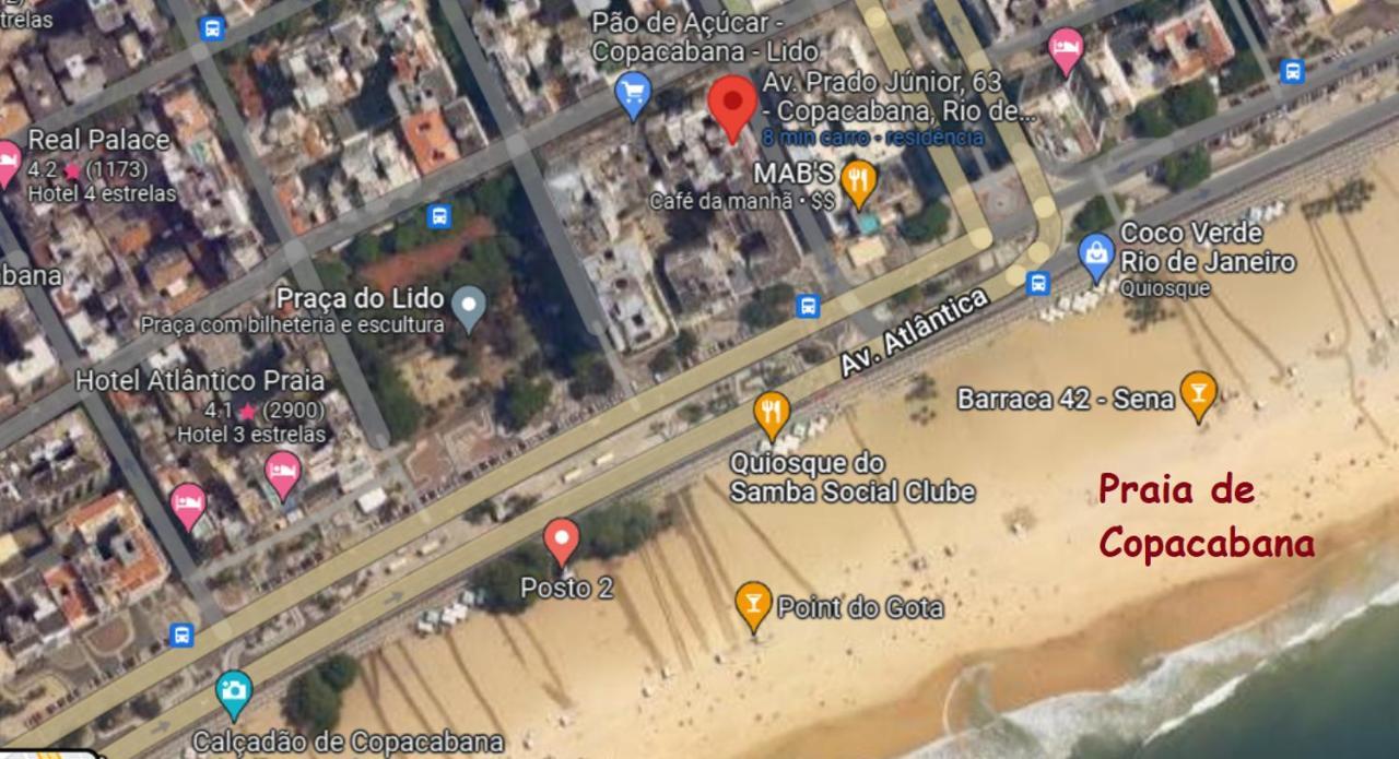 Apartamento Em Copacabana Na Quadra Da Praia Apartment Rio de Janeiro Exterior foto